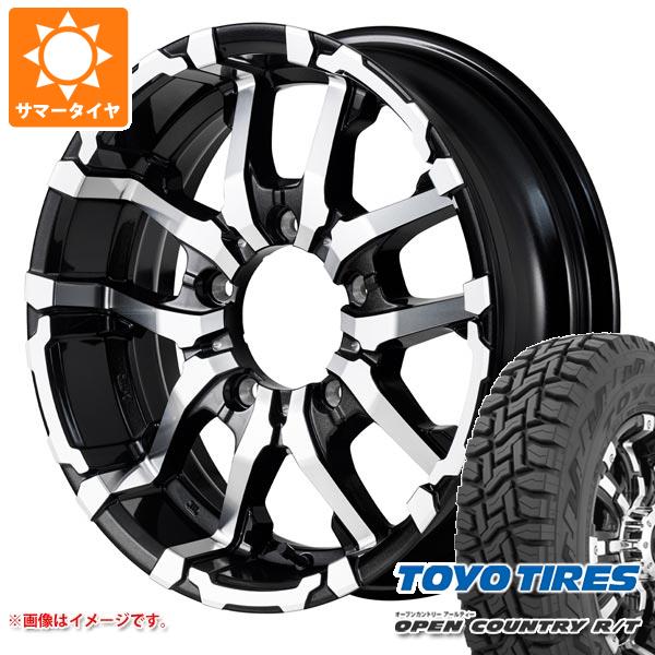 【タイヤ交換対象】5本セット ジムニーシエラ JB74W用 2026年製 サマータイヤ トーヨー オープンカントリー R/T 185/85R16 105/103N LT ホワイトレター ナイトロパワー M26 クロスファング 6.0-16 タイヤホイール5本セット｜タイヤ1番OFF-ROAD