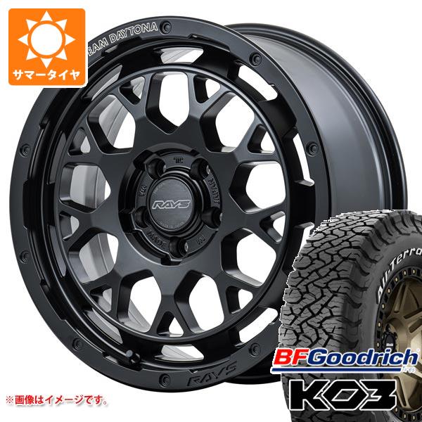 【タイヤ交換対象】サマータイヤ 225/70R16 102/99S BFグッドリッチ オールテレーンT/A KO3 ホワイトレター レイズ デイトナ M9+ 7.0-16 タイヤホイール4本セット