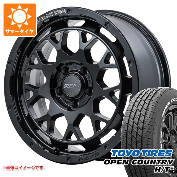 【タイヤ交換対象】サマータイヤ 225/60R17 99H トーヨー オープンカントリー H/T2 ホワイトレター レイズ デイトナ M9+ 7.0-17 タイヤホイール4本セット
