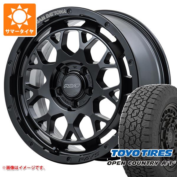 【タイヤ交換対象】サマータイヤ 215/70R16 100T トーヨー オープンカントリー A/T3 レイズ デイトナ M9+ 7.0-16 タイヤホイール4本セット｜タイヤ1番OFF-ROAD 113,700円