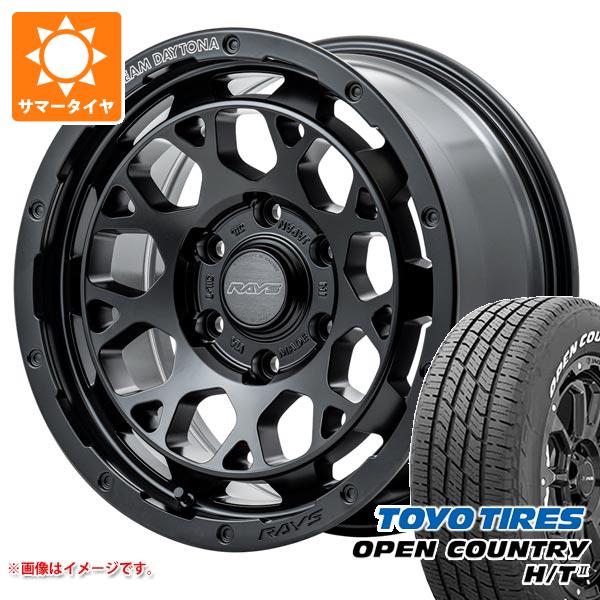 【タイヤ交換対象】トヨタ ハイエース 200系用 2026年製 サマータイヤ トーヨー オープンカントリー H/T2 215/70R16 100H ホワイトレター レイズ デイトナ M9+ 6.5-16 タイヤホイール4本セット|タイヤ1番OFF-ROAD