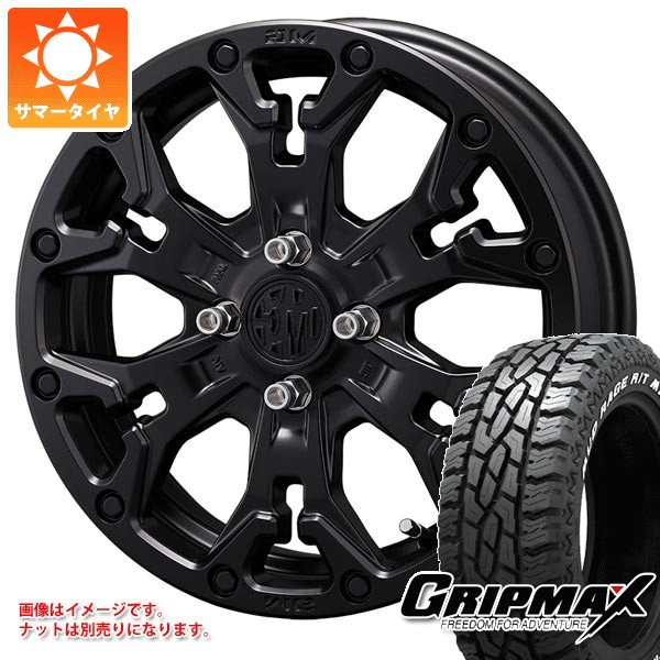 【タイヤ交換対象】ライズ用 サマータイヤ グリップマックス マッドレイジ R/T MAX LT215/70R16 100/97R ホワイトレター クリムソン MG ゴーレム ジュニア 6.0-16 タイヤホイール4本セット