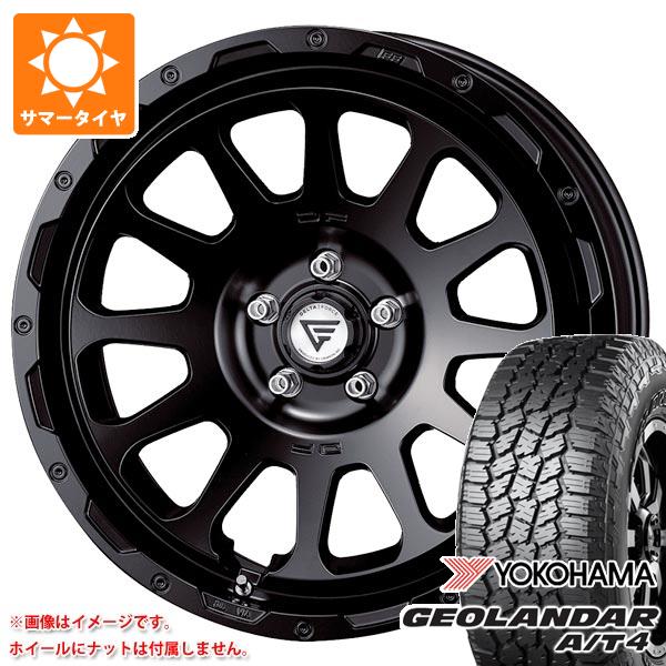【タイヤ交換対象】トヨタ ランドクルーザー250用 サマータイヤ ヨコハマ ジオランダー A/T4 G018 LT265/65R18 122/119S アウトラインホワイトレター デルタフォース オーバル 8.0-18 タイヤホイール4本セット 175,700円