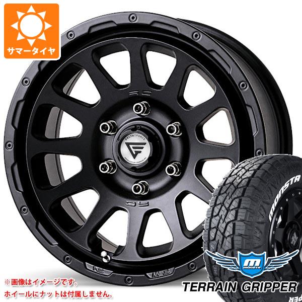 【タイヤ交換対象】 レクサス LX570用 サマータイヤ モンスタ テレーングリッパー 285/50R20 116H XL ホワイトレター デルタフォース オーバル 9.0-20 タイヤホイール4本セット