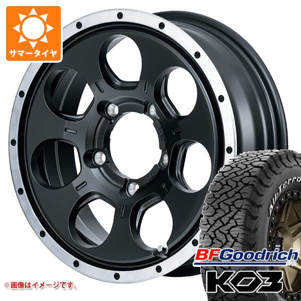 【タイヤ交換対象】5本セット ジムニー JB64W用 2026年製 サマータイヤ BFグッドリッチ オールテレーンT/A KO3 LT215/70R16 100/97S ホワイトレター ロードマックス WO-7 5.5-16 タイヤホイール5本セット|タイヤ1番OFF-ROAD