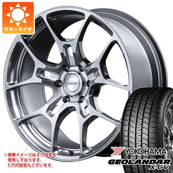 【タイヤ交換対象】サマータイヤ 265/40R22 106W XL ヨコハマ ジオランダー X-CV G057 レイズ ボルクレーシング G025GC 9.0-22 タイヤホイール4本セット｜タイヤ1番OFF-ROAD