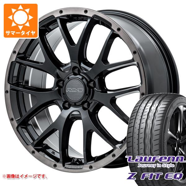 【タイヤ交換対象】2024年製 サマータイヤ 215/45R18 89Y ラウフェン Zフィット EQ LK03 レイズ ホムラ 2x7FA ブラッククリアエディション 7.5-18 タイヤホイール4本セット|タイヤ1番OFF-ROAD