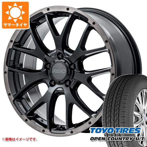 【タイヤ交換対象】サマータイヤ 215/70R16 100H トーヨー オープンカントリー U/T レイズ ホムラ 2x7FA ブラッククリアエディション 7.0-16 タイヤホイール4本セット|タイヤ1番OFF-ROAD