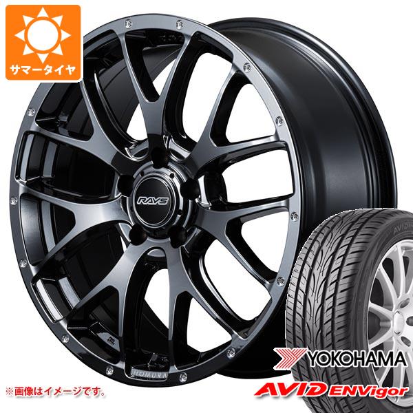 【タイヤ交換対象】サマータイヤ 235/50R18 101W XL ヨコハマ エービッド エンビガー S321 レイズ ホムラ 2x7FA 7.5-18 タイヤホイール4本セット