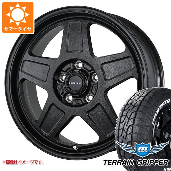 【タイヤ交換対象】RAV4 50系用 サマータイヤ モンスタ テレーングリッパー 265/65R17 116T XL ホワイトレター ランドフット GWD 7.0-17 タイヤホイール4本セット