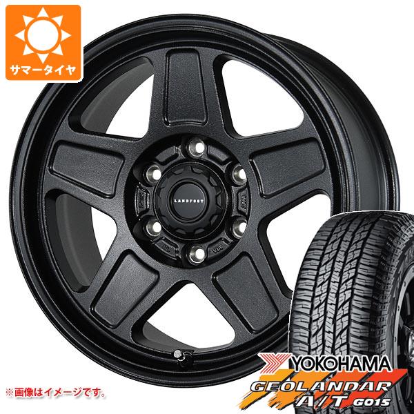 【タイヤ交換対象】サマータイヤ 285/70R17 117T ヨコハマ ジオランダー A/T G015 アウトラインホワイトレター ランドフット GWD 8.0-17 タイヤホイール4本セット｜タイヤ1番OFF-ROAD 105,765円