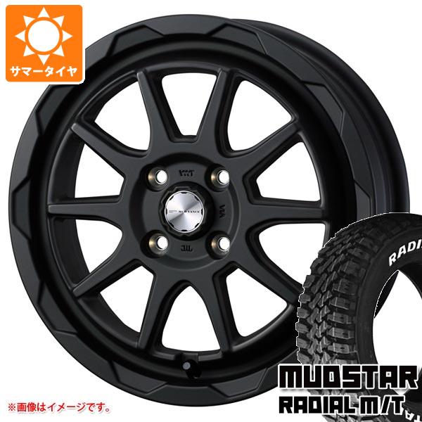 【タイヤ交換対象】ミツビシ デリカミニ B30系用 サマータイヤ マッドスター ラジアル M/T 165/65R15 81S ホワイトレター マッドヴァンス06 4.5-15 タイヤホイール4本セット