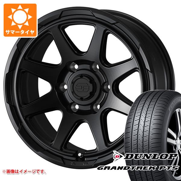 【タイヤ交換対象】ハイラックス 120系用 サマータイヤ ダンロップ グラントレック PT5 265/70R17 115S スタットベルク 8.0-17 タイヤホイール4本セット 90,530円