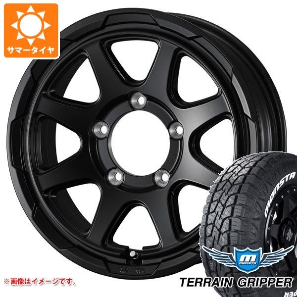 【タイヤ交換対象】ジムニー JB64W用 2026年製 サマータイヤ モンスタ テレーングリッパー 215/70R16 107/105Q LT ホワイトレター スタットベルク 5.5-16 タイヤホイール4本セット｜タイヤ1番OFF-ROAD 74,745円