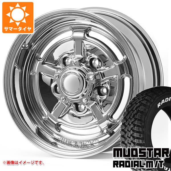 【タイヤ交換対象】スズキ ジムニーノマド JC74W用 サマータイヤ マッドスター ラジアル M/T 195/80R15 107/105N LT ホワイトレター アピオ ワイルドボア HR 6.0-15 タイヤホイール4本セット
