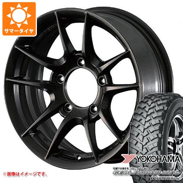 【タイヤ交換対象】ジムニー用 2026年製 サマータイヤ ヨコハマ ジオランダー M/T+ G001J 195R16C 104/102Q アピオ ワイルドボア Z 5.5-16 タイヤホイール4本セット|タイヤ1番OFF-ROAD