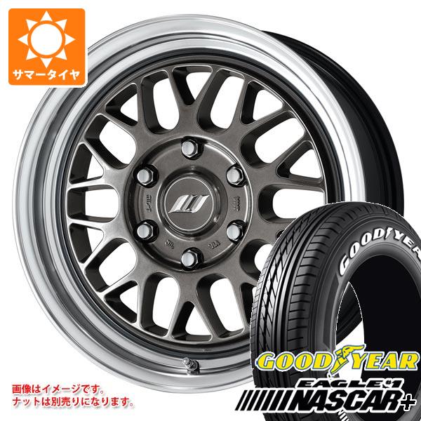 【タイヤ交換対象】ハイエース 200系用 2026年製 サマータイヤ グッドイヤー イーグル ＃1 ナスカープラス 215/60R17C 109/107R ホワイトレター ワーク エクストラップ M1HC 6.5-17 タイヤホイール4本セット 104,050円