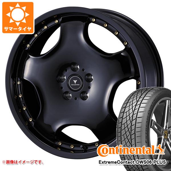 【タイヤ交換対象】サマータイヤ 225/40R18 92Y XL コンチネンタル エクストリームコンタクト DWS06 プラス ノヴァリス アセット D1 8.0-18 タイヤホイール4本セット