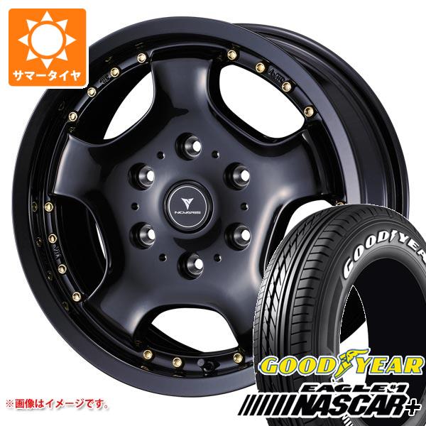 【タイヤ交換対象】ハイエース 200系用 2026年製 サマータイヤ グッドイヤー イーグル #1 ナスカープラス 215/65R16C 109/107R ホワイトレター ノヴァリス アセット D1 6.5-16 タイヤホイール4本セット|タイヤ1番OFF-ROAD