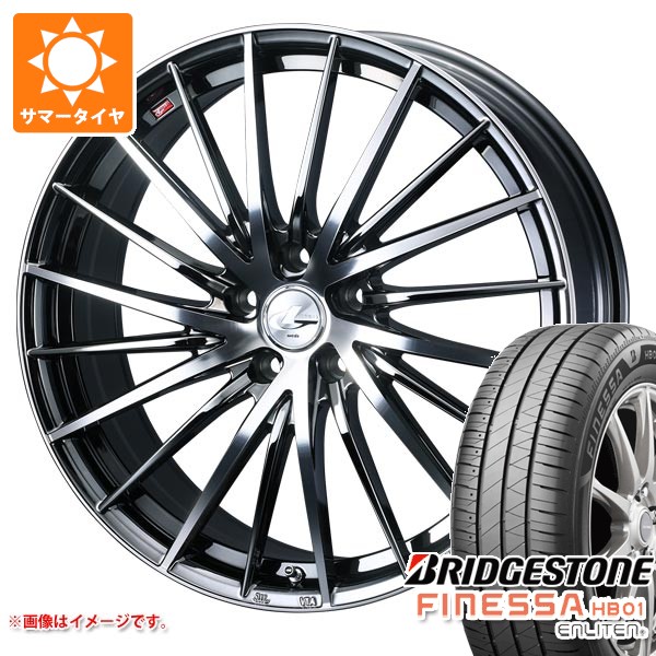 【タイヤ交換対象】サマータイヤ 195/45R17 81W ブリヂストン フィネッサ HB01 レオニス FR 7.0-17 タイヤホイール4本セット｜タイヤ1番OFF-ROAD