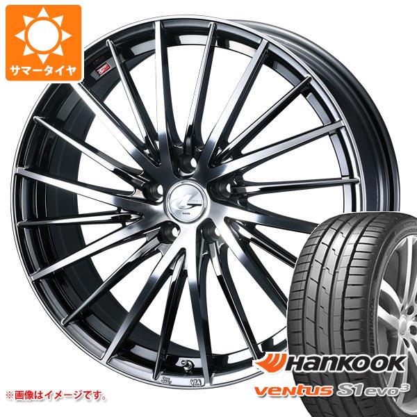 【タイヤ交換対象】2026年製 サマータイヤ 225/45R19 96Y XL ハンコック ベンタス S1 エボ3 K127 レオニス FR 8.0-19 タイヤホイール4本セット