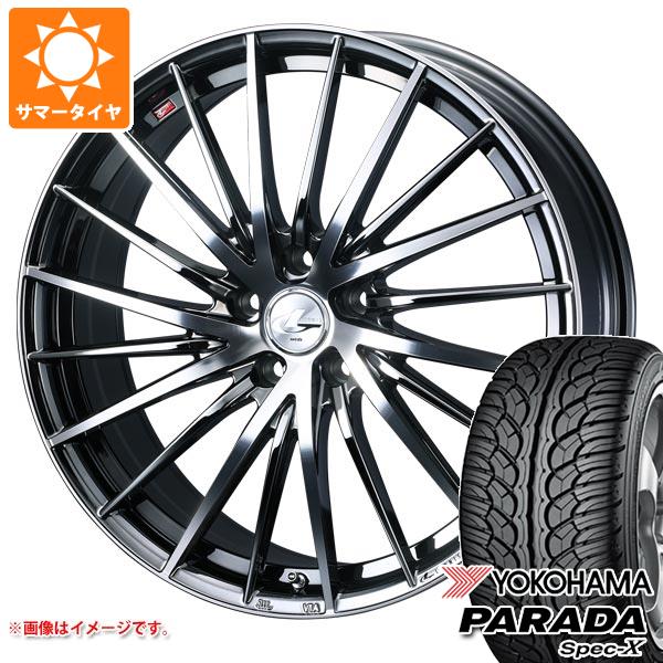 【タイヤ交換対象】サマータイヤ 235/35R20 92W XL ヨコハマ パラダ スペック-X PA02 レオニス FR 8.0-20 タイヤホイール4本セット|タイヤ1番OFF-ROAD