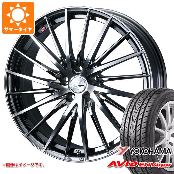 【タイヤ交換対象】サマータイヤ 245/40R20 99W XL ヨコハマ エービッド エンビガー S321 レオニス FR 8.5-20 タイヤホイール4本セット
