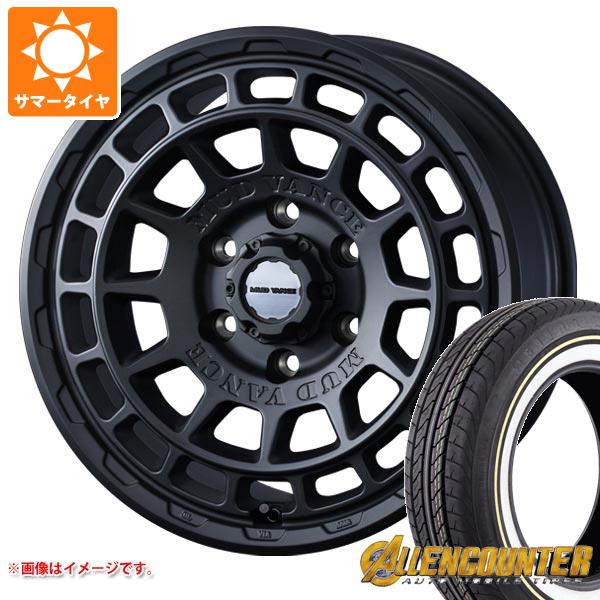 【タイヤ交換対象】ハイエース 200系用 サマータイヤ オーレンカウンター クラシックオーバル 215/65R16C 109/107T ホワイト/イエローリボン マッドヴァンスX タイプF 6.5-16 タイヤホイール4本セット