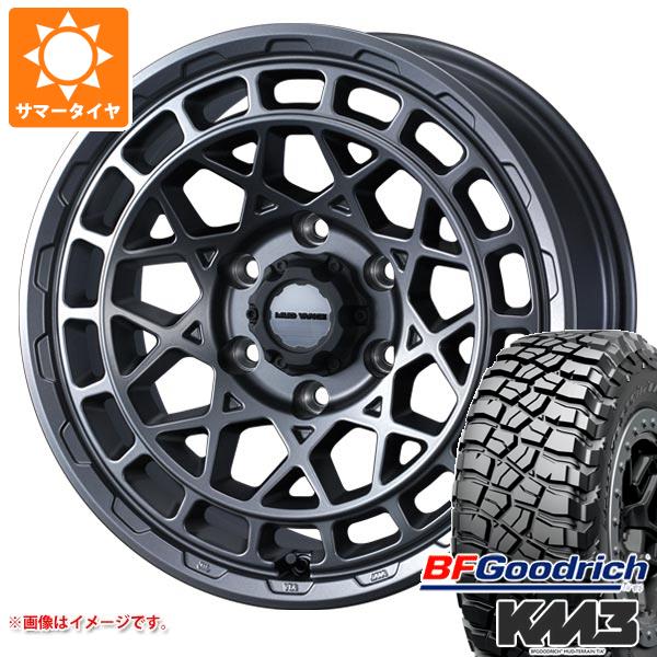 【タイヤ交換対象】ハイラックス 120系用 サマータイヤ BFグッドリッチ マッドテレーンT/A KM3 LT265/70R17 121/118Q マッドヴァンスX タイプM 8.0-17 タイヤホイール4本セット