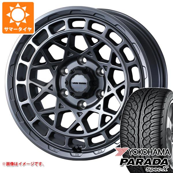 【タイヤ交換対象】ランドクルーザー300用 サマータイヤ ヨコハマ パラダ スペック-X PA02 275/55R20 117V REINF マッドヴァンスX タイプM 9.0-20 タイヤホイール4本セット