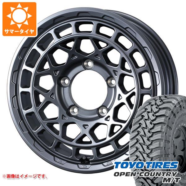 【タイヤ交換対象】ジムニー JB64W用 サマータイヤ トーヨー オープンカントリー M/T LT225/75R16 103/100Q ホワイトレター マッドヴァンスX タイプM 5.5-16 タイヤホイール4本セット|タイヤ1番OFF-ROAD