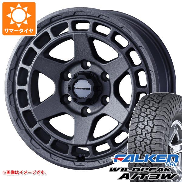 【タイヤ交換対象】FJクルーザー 10系用 サマータイヤ ファルケン ワイルドピーク A/T3W LT285/70R17 116Q マッドヴァンスX タイプS 8.0-17 タイヤホイール4本セット｜タイヤ1番OFF-ROAD