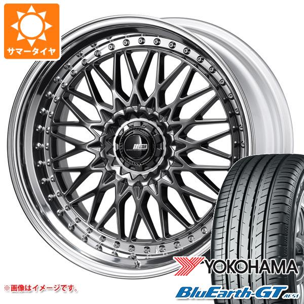 【タイヤ交換対象】サマータイヤ 225/45R19 96W XL ヨコハマ ブルーアースGT AE51 SSR プロフェッサー メッシュ アンダー 8.0-19 タイヤホイール4本セット