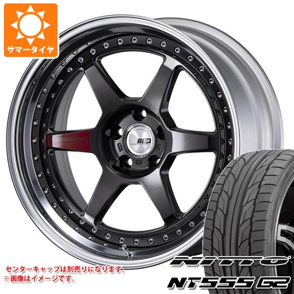 【タイヤ交換対象】サマータイヤ 225/45R18 95Y XL ニットー NT555 G2 SSR プロフェッサー SP7 8.0-18 タイヤホイール4本セット