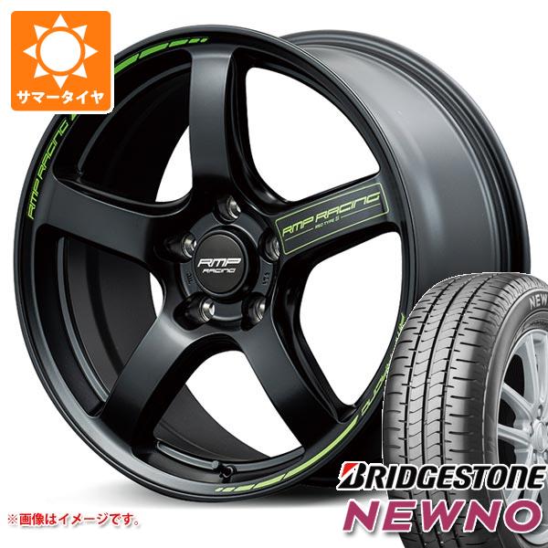 【タイヤ交換対象】サマータイヤ 195/60R17 90H ブリヂストン ニューノ MID レーシング R50 タイプS 7.0-17 タイヤホイール4本セット