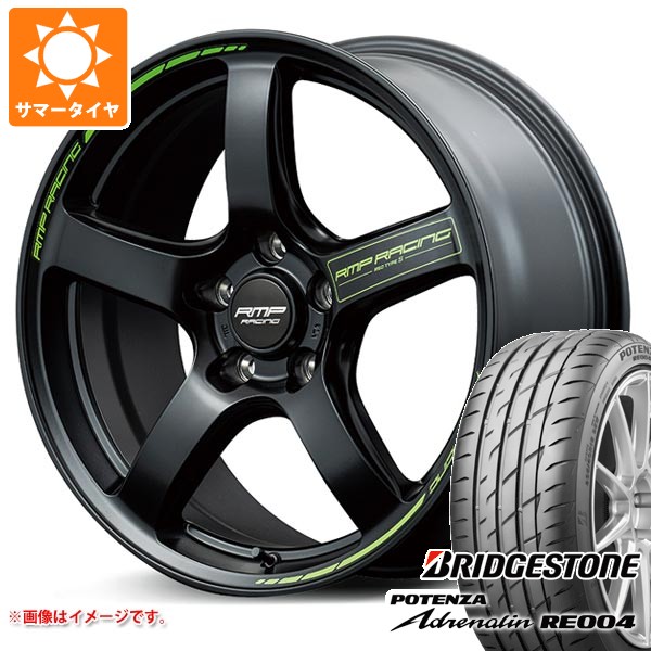 【タイヤ交換対象】サマータイヤ 215/50R17 95W XL ブリヂストン ポテンザ アドレナリン RE004 MID レーシング R50 タイプS 7.0-17 タイヤホイール4本セット