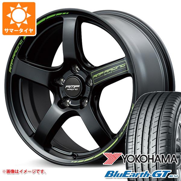 【タイヤ交換対象】サマータイヤ 225/40R18 92W XL ヨコハマ ブルーアースGT AE51 MID レーシング R50 タイプS 8.5-18 タイヤホイール4本セット
