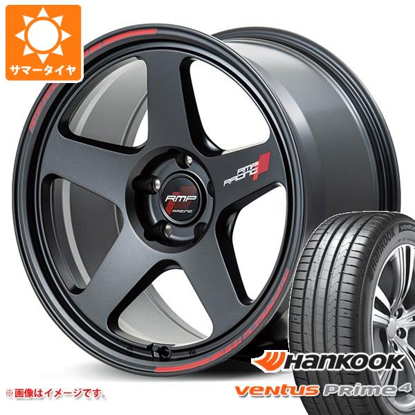 【タイヤ交換対象】サマータイヤ 205/45R16 87W XL ハンコック ベンタス プライム4 K135 MID レーシング TR50 6.0-16 タイヤホイール4本セット