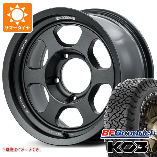 【タイヤ交換対象】トヨタ ランドクルーザー70 GRJ76K用 サマータイヤ BFグッドリッチ オールテレーンT/A KO3 LT265/75R16 119/116S ホワイトレター レイズ ボルクレーシング TE37XT リミテッド 8.0-16 タイヤホイール4本セット