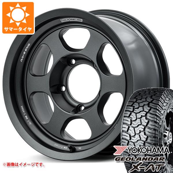 【タイヤ交換対象】5本セット ランドクルーザー70 GRJ76K用 サマータイヤ ヨコハマ ジオランダー X-AT G016 LT265/75R16 123/120Q ブラックレター レイズ ボルクレーシング TE37XT リミテッド 8.0-16 タイヤホイール5本セット|タイヤ1番OFF-ROAD