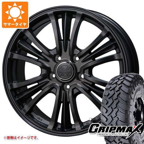 【タイヤ交換対象】ミツビシ デリカD5用 サマータイヤ グリップマックス マッドレイジ M/T LT235/70R16 106Q ホワイトレター バザルト エックスタイプ2 7.0-16 タイヤホイール4本セット 74,580円