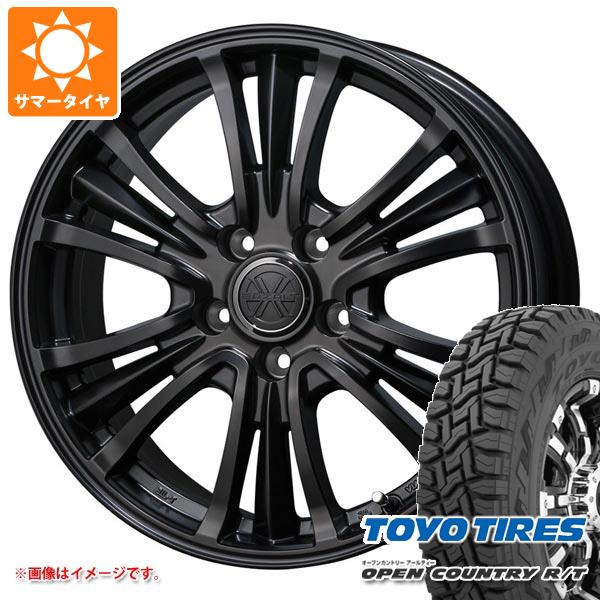 【タイヤ交換対象】ミツビシ デリカD5用 サマータイヤ トーヨー オープンカントリー R/T 235/70R16 106Q ホワイトレター バザルト エックスタイプ2 7.0-16 タイヤホイール4本セット