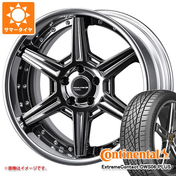 【タイヤ交換対象】サマータイヤ 245/40R19 98Y XL コンチネンタル エクストリームコンタクト DWS06 プラス SSR エグゼキューター RC06R 8.0-19 タイヤホイール4本セット