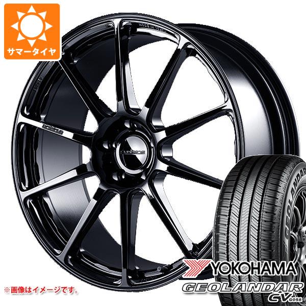 【タイヤ交換対象】サマータイヤ 225/55R19 99V ヨコハマ ジオランダー CV G058 プロドライブ GC-0100 8.0-19 タイヤホイール4本セット|タイヤ1番OFF-ROAD