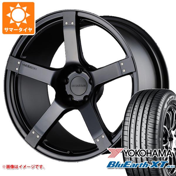 【タイヤ交換対象】サマータイヤ 215/60R17 96H ヨコハマ ブルーアースXT AE61 プロドライブ GC-05N 7.5-17 タイヤホイール4本セット