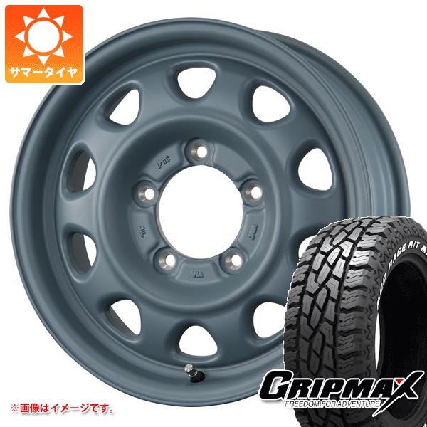 【タイヤ交換対象】ジムニー JB64W用 サマータイヤ グリップマックス マッドレイジ R/T MAX LT215/70R16 100/97R ホワイトレター ランドフット SWZ 5.5-16 タイヤホイール4本セット