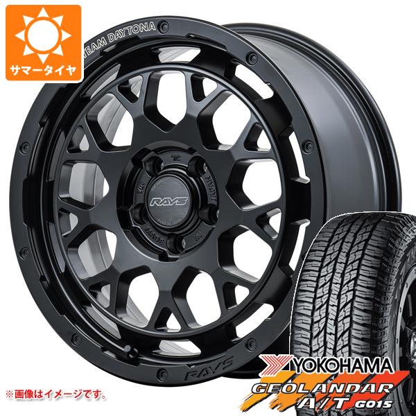 【タイヤ交換対象】5本セット ジープ ラングラー JK/JL系用 サマータイヤ ヨコハマ ジオランダー A/T G015 P285/70R17 117T アウトラインホワイトレター レイズ デイトナ M9+ タイヤホイール5本セット｜タイヤ1番OFF-ROAD