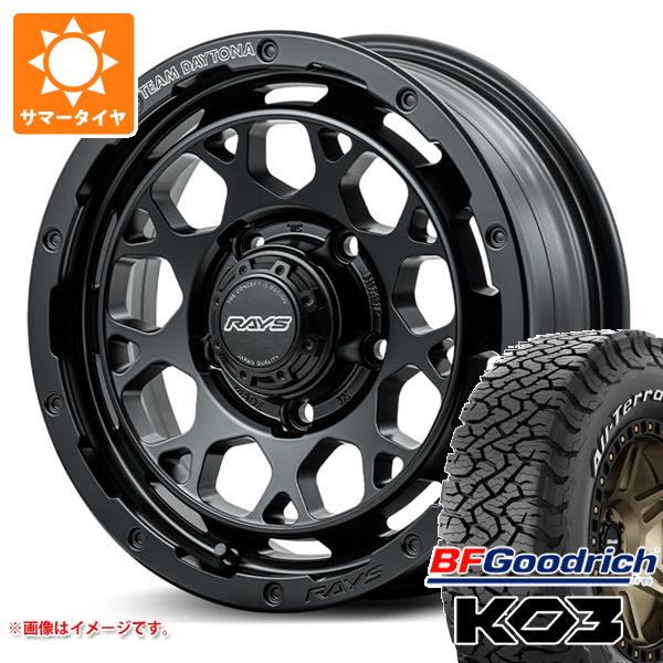 【タイヤ交換対象】5本セット スズキ ジムニーノマド JC74W用 サマータイヤ BFグッドリッチ オールテレーンT/A KO3 LT235/70R16 110/107S ホワイトレター レイズ デイトナ M9+ 6.0-16 タイヤホイール5本セット 161,813円