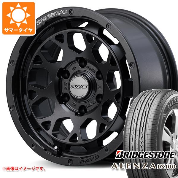 正規品 【タイヤ交換対象】2025年製 サマータイヤ 265/65R17 112H ブリヂストン アレンザ LX100 レイズ デイトナ M9+ スペックM 8.0-17 タイヤホイール4本セット｜タイヤ1番OFF-ROAD