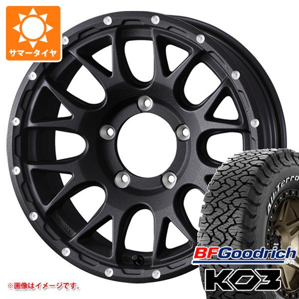 【タイヤ交換対象】5本セット ジムニー用 2026年製 サマータイヤ BFグッドリッチ オールテレーンT/A KO3 LT175/80R16 92S ホワイトレター マッドヴァンス08 5.5-16 タイヤホイール5本セット